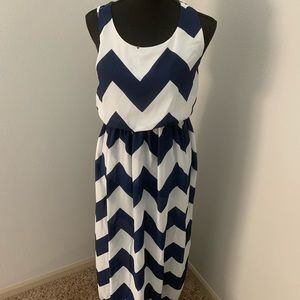Chevron boutique dress